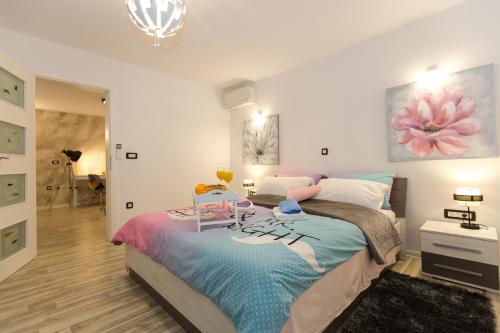 Posteľ alebo postele v izbe v ubytovaní Sensitive relax apartment