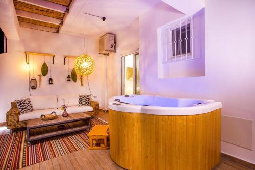 Posezení v ubytování Euphoria Luxury apartment