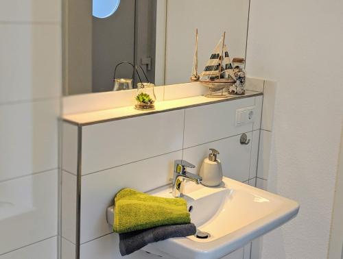 Kúpeľňa v ubytovaní Ferienwohnungen Arp - Haus Anton