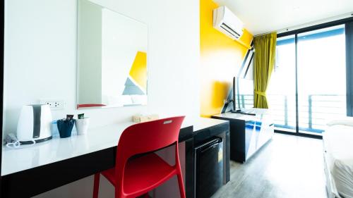 Zona de estar de Play Phala Beach Rayong