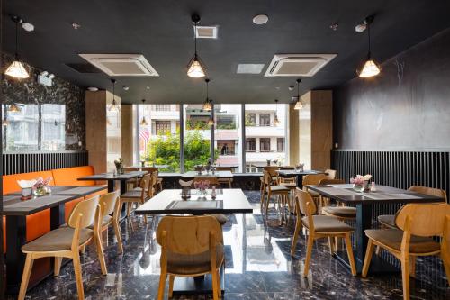 ห้องอาหารหรือที่รับประทานอาหารของ Agnes Nha Trang Hotel