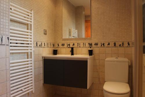A bathroom at Apartamento el Budha