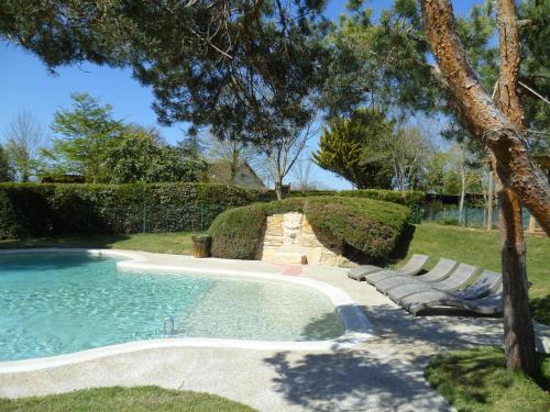 Swimmingpoolen hos eller tæt på Camping Pré-Fixe