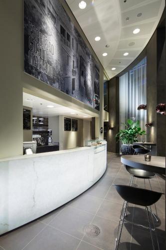 Χώρος καθιστικού στο Fletcher Hotel Amsterdam