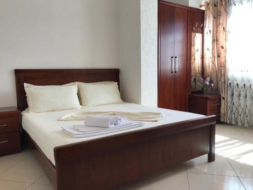 Säng eller sängar i ett rum på Ionian Seaview