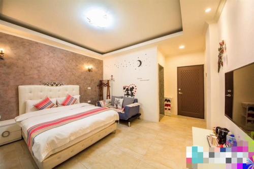 Katil atau katil-katil dalam bilik di Time House