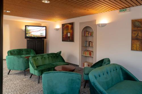 Χώρος καθιστικού στο Hotel Majestic Alsace - Strasbourg Nord
