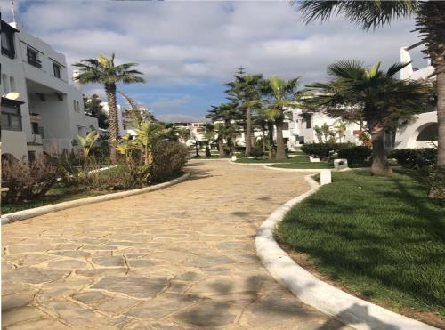 Ein Garten an der Unterkunft Bahia Smir