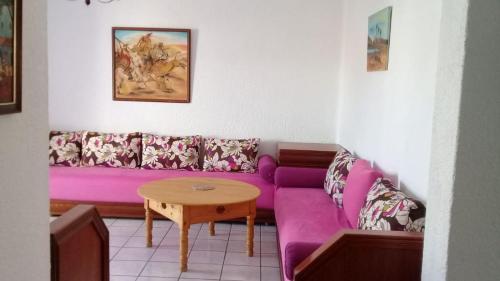 Ein Sitzbereich in der Unterkunft Bahia Smir