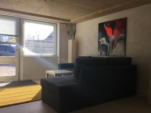 Χώρος καθιστικού στο Århus nord bed and breakfast