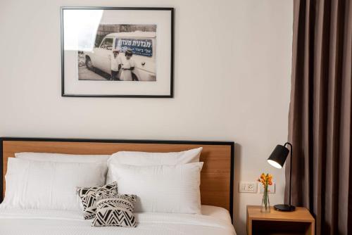 Postel nebo postele na pokoji v ubytování Biazi Hotel