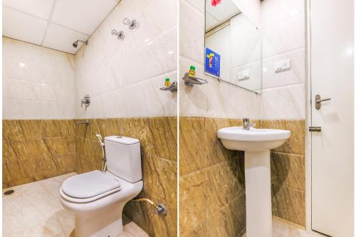 Koupelna v ubytování FabHotel Oakwey Inn - Indiranagar