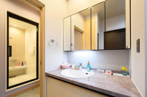 Koupelna v ubytování SOLA HOTEL