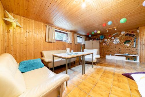 Zona d'estar a Privatzimmer Lohfeld