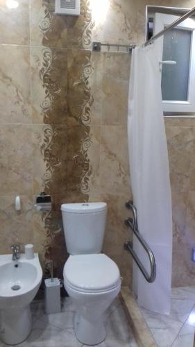 Koupelna v ubytování APARTMENT B O R A