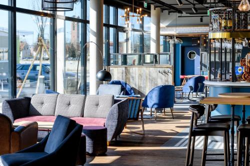 Χώρος καθιστικού στο ibis Landshut City