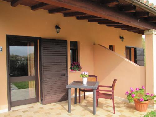 Balkoni atau teres di B&B Monte Gruttas