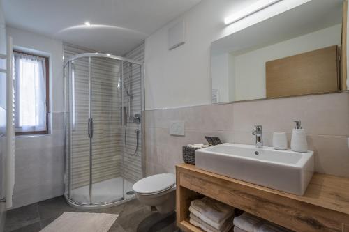 Kúpeľňa v ubytovaní Chalet Morin