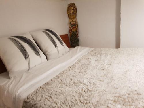 Postel nebo postele na pokoji v ubytování Val' Appart