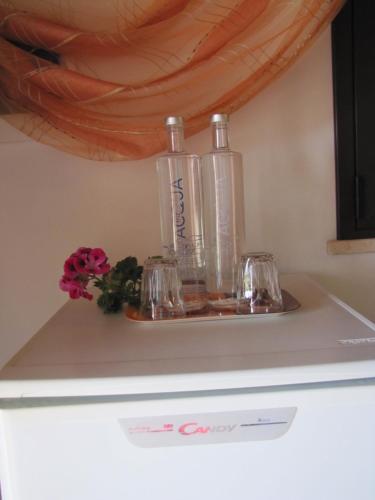 Dapur atau dapur kecil di B&B Monte Gruttas