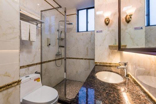 Koupelna v ubytování Hainan Jingshan Hotel