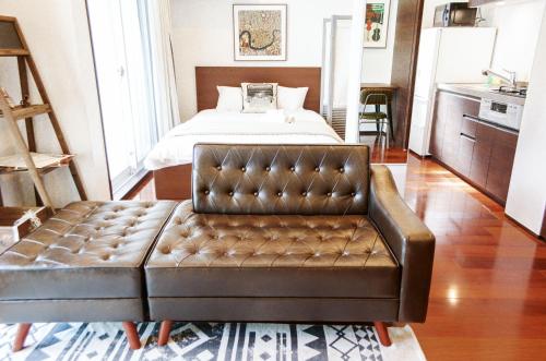 Nhà bếp/bếp nhỏ tại Dash Living Tsukiji