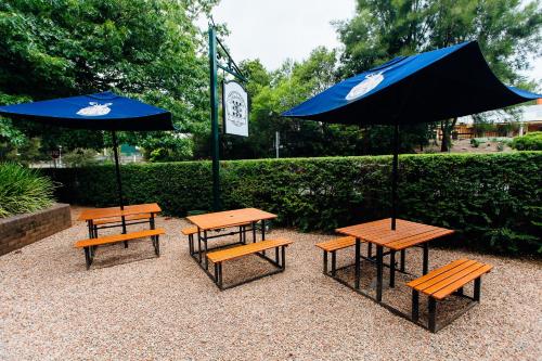 Bundanoon Hotelにある庭