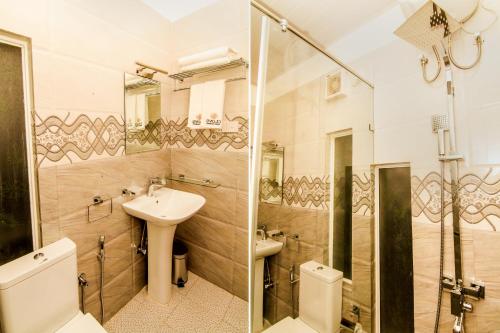 Koupelna v ubytování Clove Transit Hotel