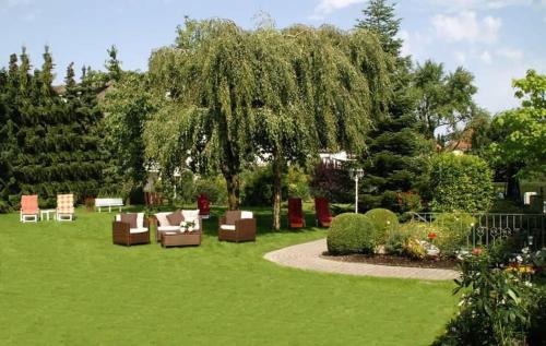 En hage utenfor Haus Nethegau