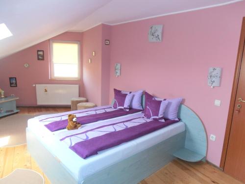 Cama o camas de una habitación en Casa Doma'r - Alina