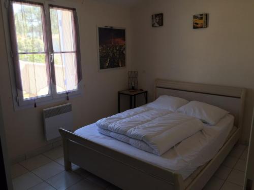 Posteľ alebo postele v izbe v ubytovaní la GRIERE