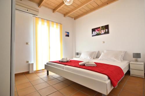 Posteľ alebo postele v izbe v ubytovaní Villa Ela Ferienappartements
