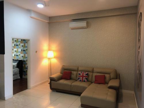 Ruang duduk di The Loft Imago