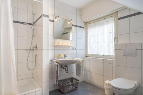 Phòng tắm tại Haus Kleemann
