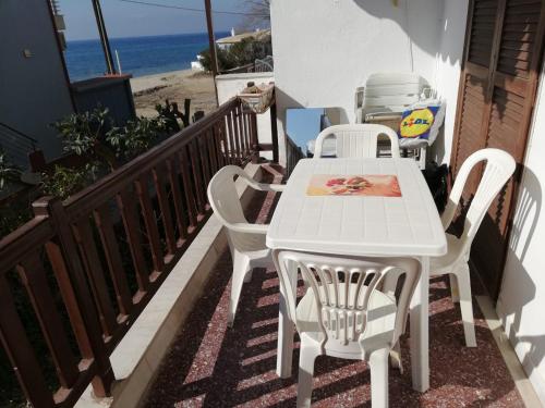 Balkoni atau teres di Aparts Sunshine