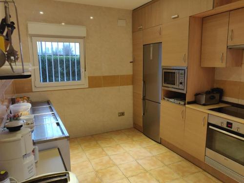Η κουζίνα ή μικρή κουζίνα στο Residencial El Cuartel