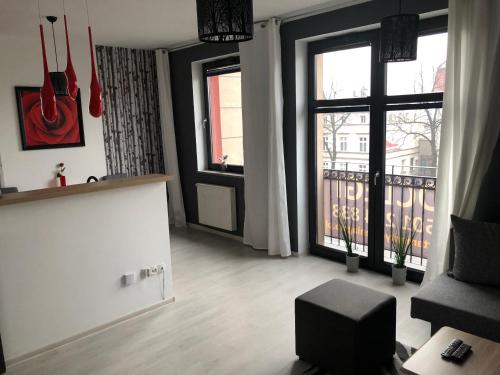 Televisyen dan/atau pusat hiburan di Apartamenty Jelenia Góra Imperial 501-294-838