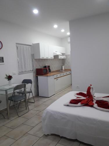 Køkken eller tekøkken på APARTMA SEA VIEW