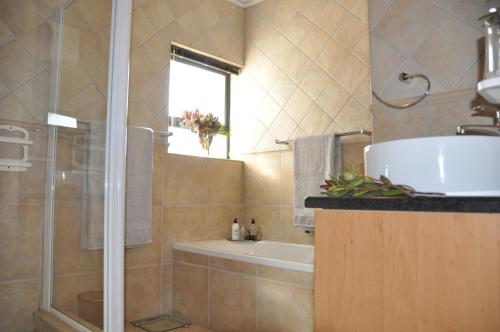 Koupelna v ubytování Zeezicht Guest House