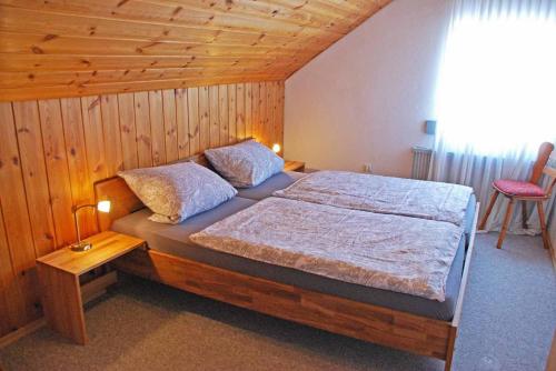 Postel nebo postele na pokoji v ubytování Pension "Bayerwald"