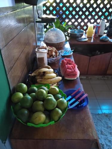 Jídlo v hostelu nebo okolí