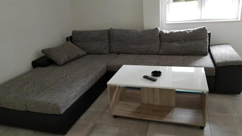 Χώρος καθιστικού στο Apartments STAR with Pool