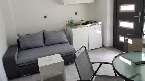 Η κουζίνα ή μικρή κουζίνα στο Apartments STAR with Pool