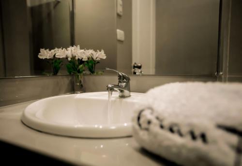 Koupelna v ubytování Hotel Gran Palma Piura