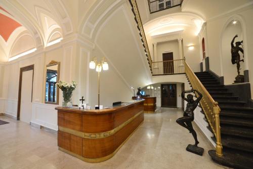 Hall o reception di Hotel Ristorante Vittoria