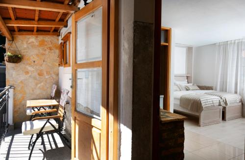 a room with a bed and a window at Villa Matejuska Heritage in Split