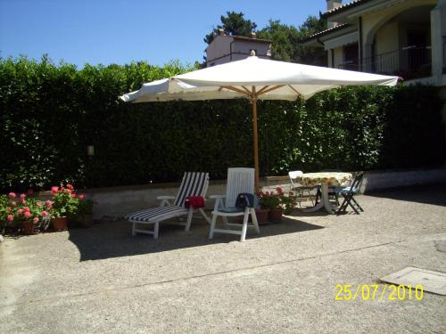 Κήπος έξω από το Bed and Breakfast La Palanzana