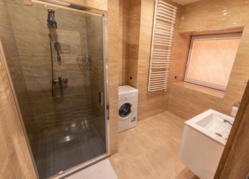 Ванная комната в Apartamenty ZYGFRYD 28C 2