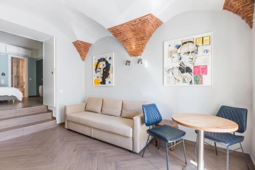 Posezení v ubytování Light Blue Apartments - Downtown Lisbon