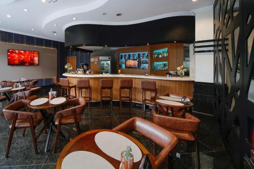 Loungen eller baren på Grand Hotel Royal Sorocaba by Atlantica